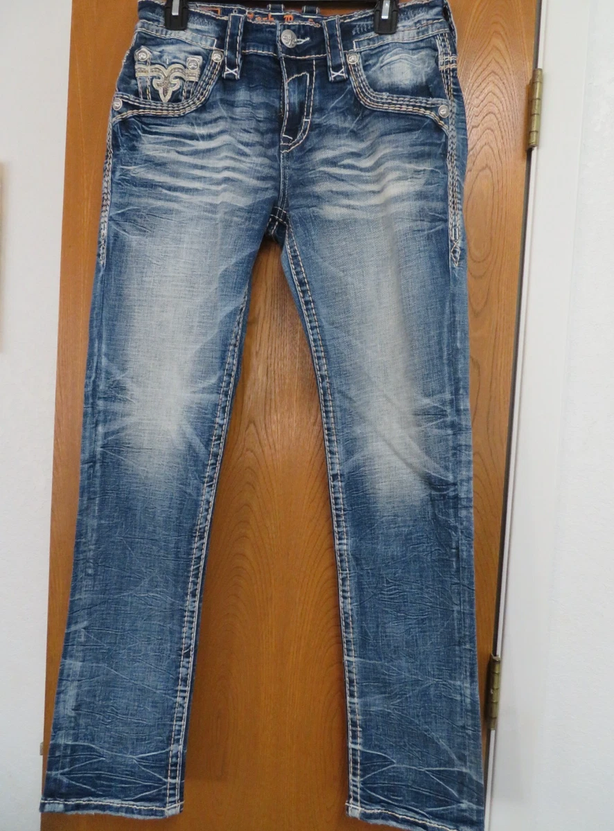 Preços baixos em Jeans masculino Rock Revival | eBay