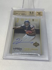 2015 CONTENDERS JEREMY LANGFORD DRAFT CLASS GOLD AUTO /15  RC BGS 9.5/10 POP 1