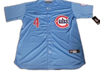 #ad Pete Crow Armstrong Chicago Cubs Nike Blues Alternate Limited Player SZ LARGE $69.99