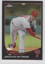2013 Topps Chrome Black Refractor /100 Jonathan Pettibone #126 Rookie RC