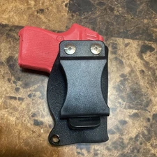 Kydex holster for Seecamp 32 and 380, inside waistband (IWB), RIGHT HAND