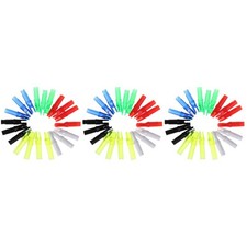  3 Sets 20pcs Archery Hunting Joint Bow Plastic Arrow Insert