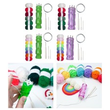 Strickwebstuhl-Set für den Haushalt, für Garn, Wolle, Seil, DIY, Basteln,