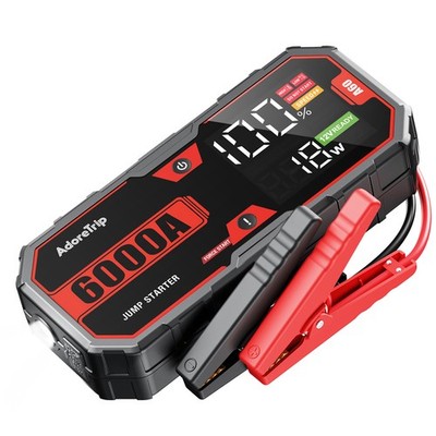 Auto Starthilfe Jump Starter Pack 12V KFZ Batterie Booster Powerbank 6000A