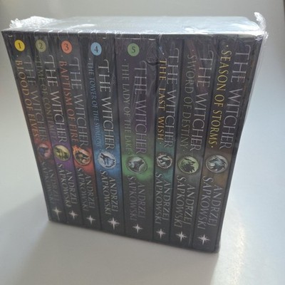 The Witcher Boxed Set, Andrzej Sapkowski, 8 books, Complete Series