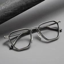 Japanese Reading Glasses Retro Round Women Men Readers Titanium Eyeglass frames