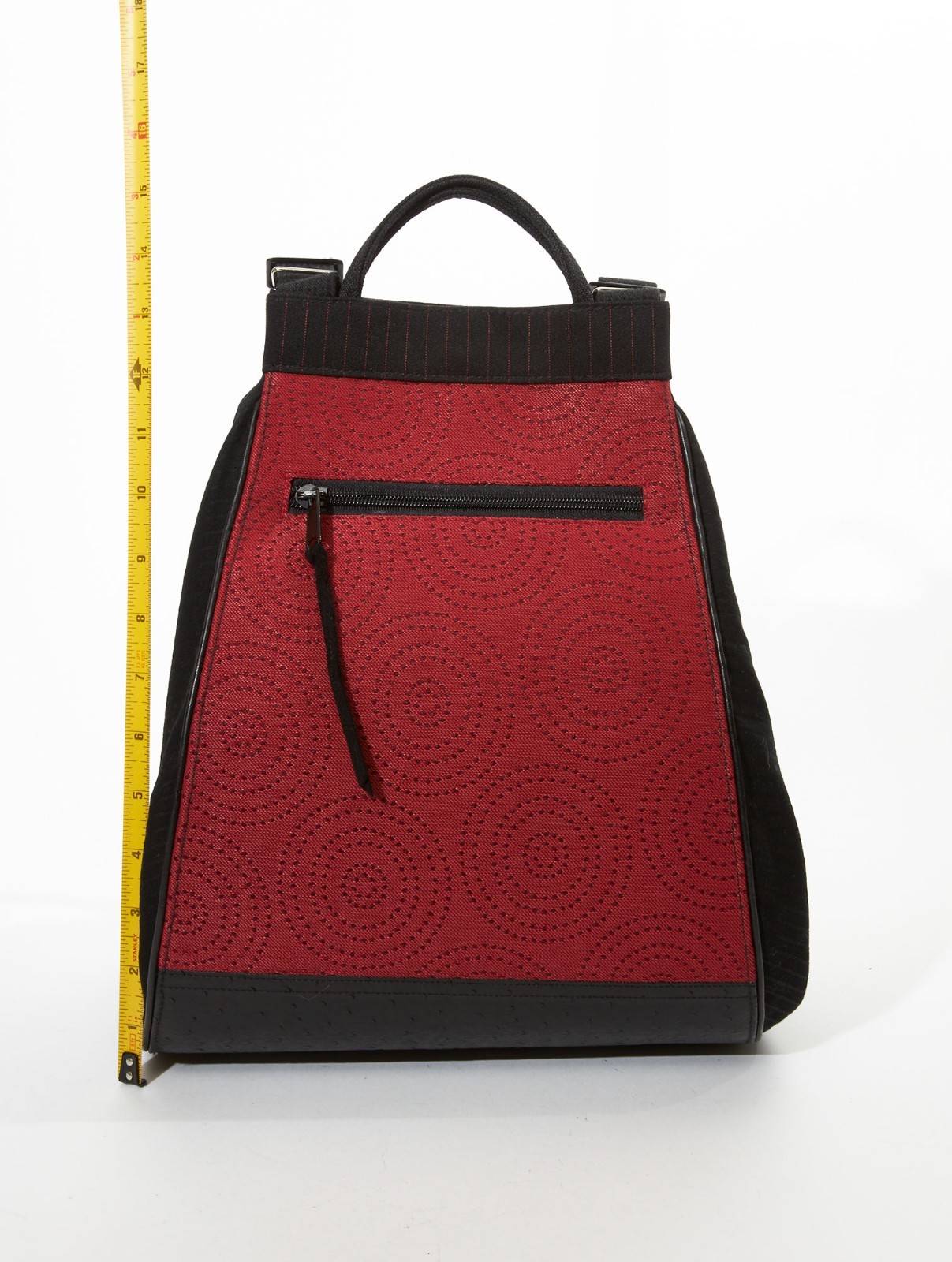 Material Things Janet C Pumpkin Backpack USA Red … - image 5