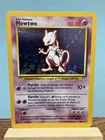 Pokémon TCG Mewtwo 10/102 Base Set Unlimited Holo Rare Vintage WOTC Card