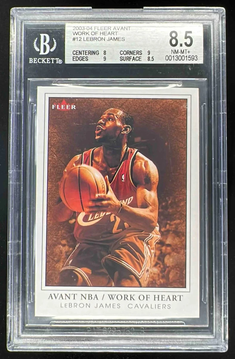 LeBron James 8.5 Graded Basketball Rookie Sports Trading Cards