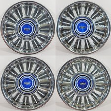 1967 Ford Fairlane 614 14 Hubcaps Wheel Covers Oem C60z1130g Used Set4