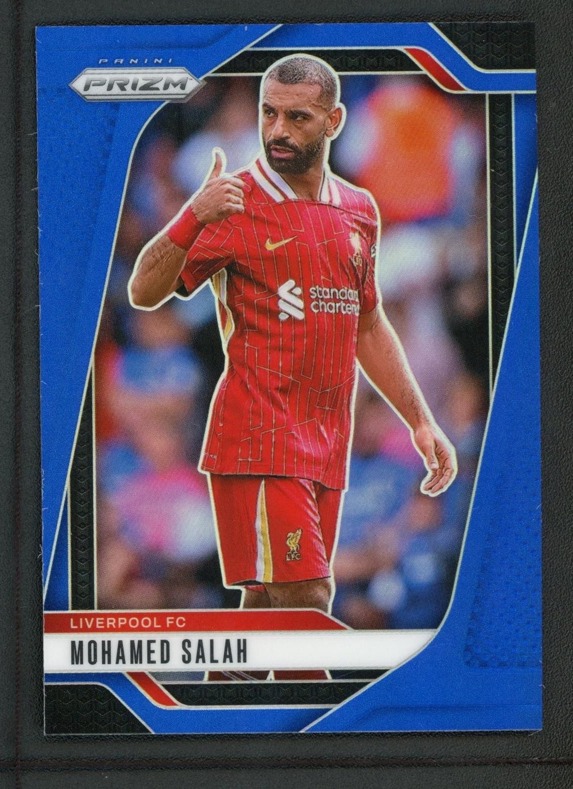 2024-25 MOHAMED SALAH 250/299 PANINI PRIZM PREMIER LEAGUE BLUE