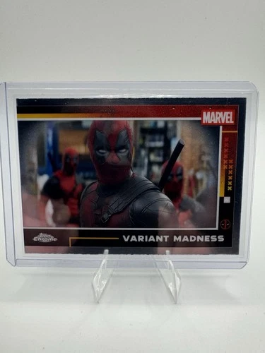 Topps 2025 Topps Chrome Marvel Deadpool &amp; Wolverine #95 "Variant Madness" Insert