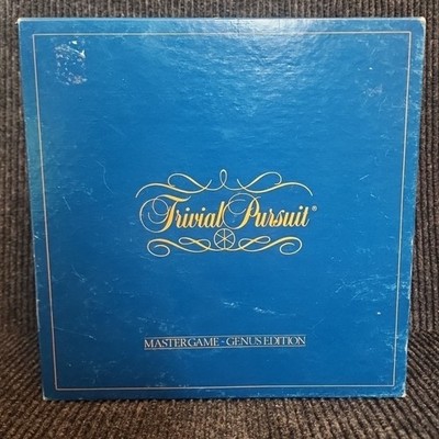 Vintge 1981 Original Trivial Pursuit Master Game Genus Edition - Complete Game 