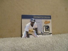 2003 FLEER AUTHENTIX HOMETOWN HEROES ALFONSO SORIANO 3 COLOR LOGO PATCH YANKEES