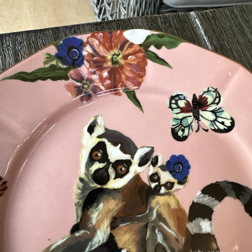 Nathalie Lete Plates Anthropologie 2 全新格子图片 — 第 3/4 张图片