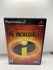 Disney Pixar The Incredibles PS2 Playstation 2 CIB Complete Black Label Clean
