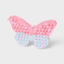 Up Up Bubble-Pop Pencil Pouch Butterfly - NEW