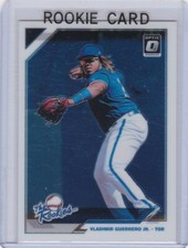 VLADIMIR GUERRERO JR. ROOKIE CARD Blue Jays DONRUSS OPTIC 2019 The Rookies RC!