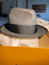 Vintage NEW 1950s Royal Stetson Whippet Gray