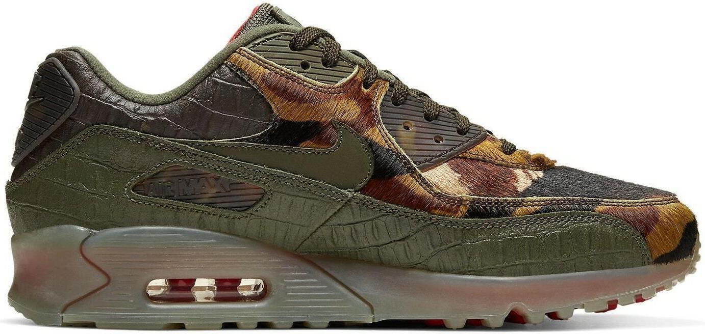 靴 NIKE AIR MAX 90 CROC CAMO 24cm Nike Air Max 90 'Croc Camo' CargoKhaki/CargoKhaki CU0675-300