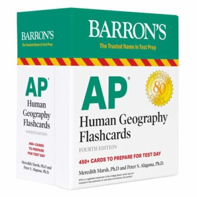 Barron's AP Ser.: AP Human Geography Flashcards by Peter S. Alagona and Meredith