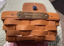 Longaberger Dresden Fall Tour Basket 1995