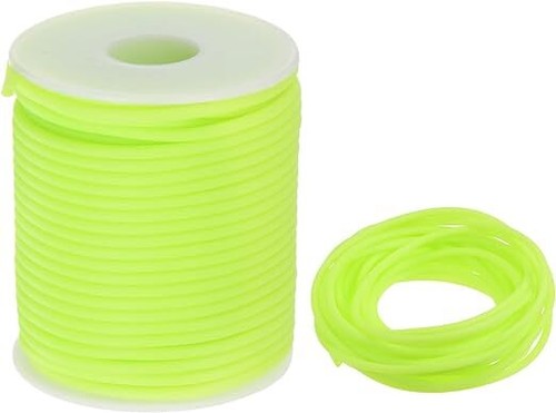 sourcing map Rubber Cord Tube Hollow Pipe 16ft 27yds 1/8" Dia 1/16" Hole Silicon - Picture 18 of 24