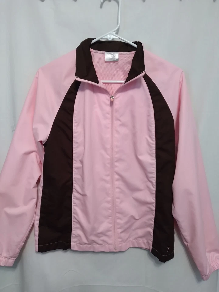 Chaqueta Danskin Now Light Rosa Bolsita Marrón Mujer Pequeña 4-6 Foto 2 de 4