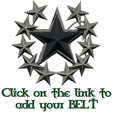 Star Belt Buckle Biker USA Cowboy Pentagram Pentacle Gothic Celtic Americas