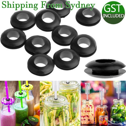 1020X Airlock Sealing Ring Lid Grommets Home Brew Beer Spirit Wine