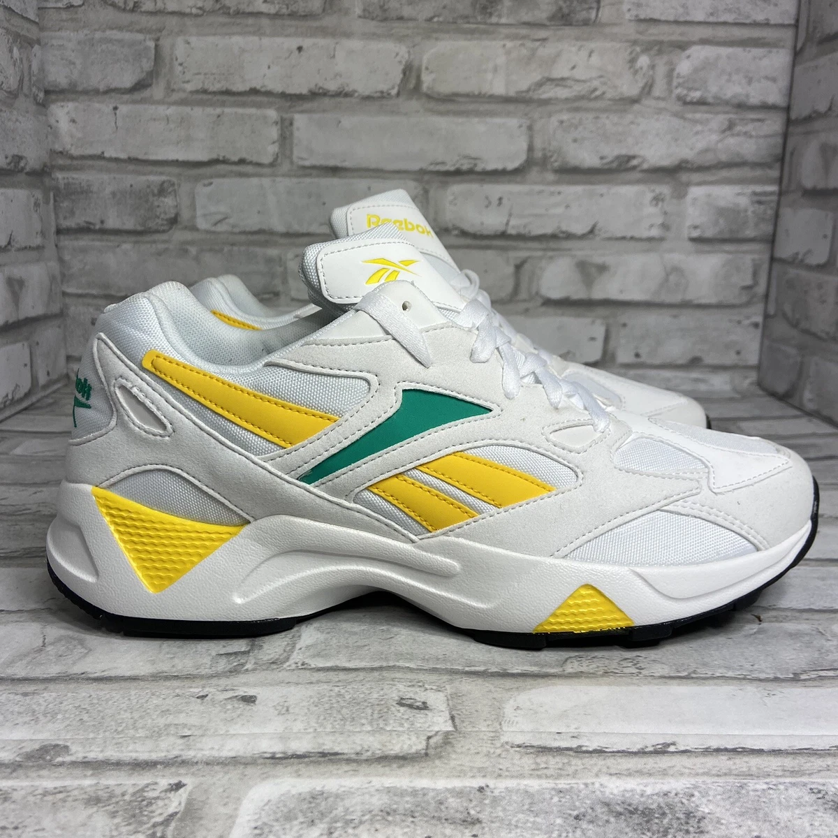 Reebok 96 sneakers for women white , Yellow And DV8527 Size 9 | eBay