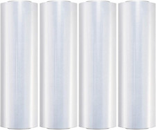 18" X 1500Ft X 80 Gauge Thick 20 Micron Clear Cast Pallet Stretch Wrap Film Pa