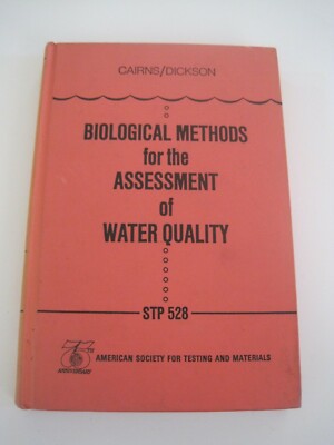 Biological Methods For The Assessment Of Water Quality Textbook Cairns/Dickson