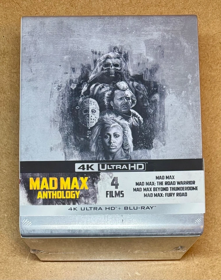 MAD MAX ANTHOLOGY   (UK) 4K + BLU RAY STEELBOOK COLLECTION - NEW & SEALED - Image 4 of 4
