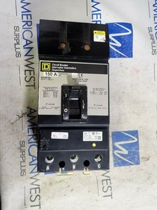 KH36150 SQUARE D 150 amp 600 volt 3P I Line 35kA@480V Circuit Breaker