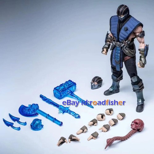 Figura de acción JM Toys Ninja Sub Zero 1/12 modelo 6,5 pulgadas ZK001 coleccionable EN STOCK - Imagen 5 de 14