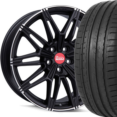 19'' ABE Sommerräder MAM B3N MBP Alufelgen 235/45 R19 für Audi A8 Mod. 4E S Sline