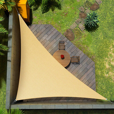UV Block Awning Blackyard Sun Shade Sail Top Canopy Cover  Outdoor Umbrella Yard
