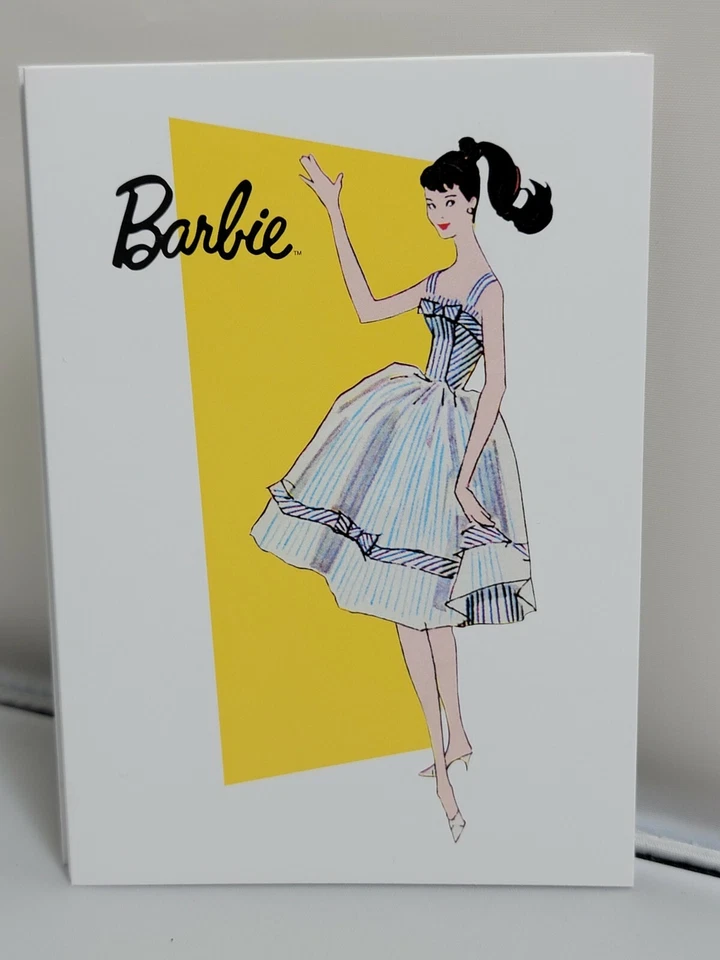 Cuadernos y sobres de moda Barbie tamaño pequeño - 20 tarjetas y 20 sobres NUEVO Foto 2 de 4