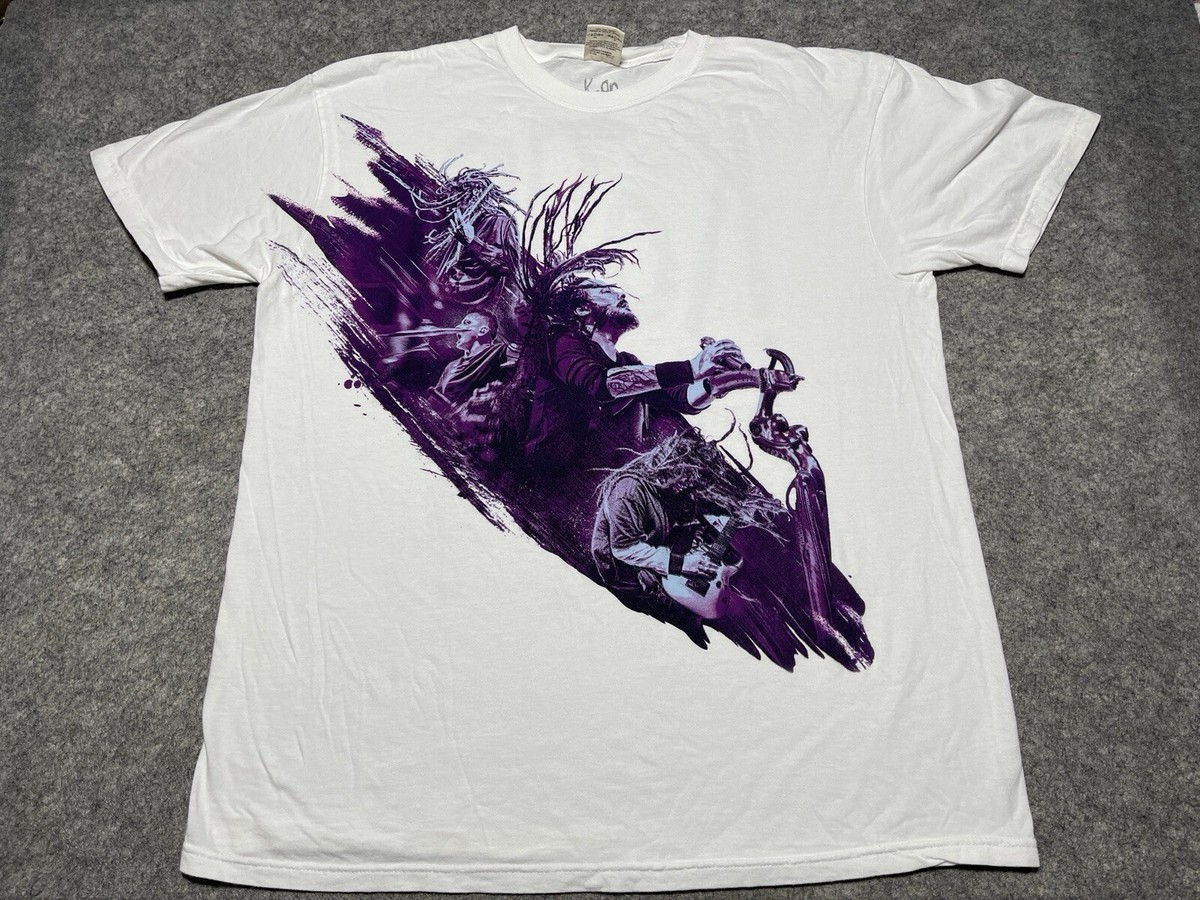 NEW KORN SATX 2024 Concert Tour rock White XL NuMetal 30th NEW KORN SATX 2024 Concert Tour rock White XL NuMetal 30th