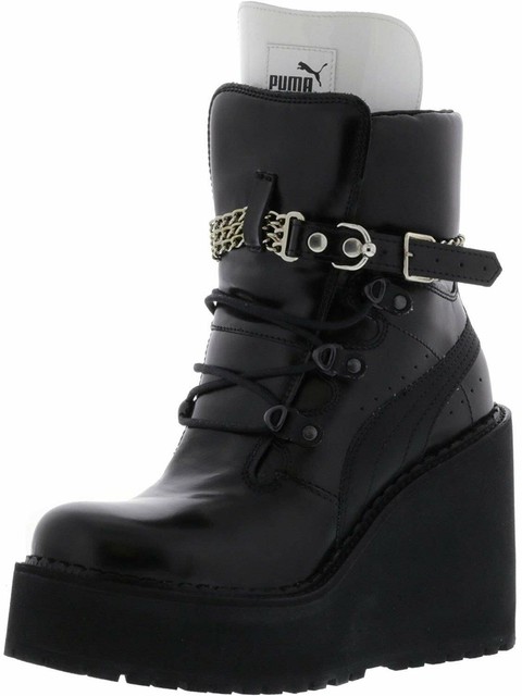 puma fenty boots black