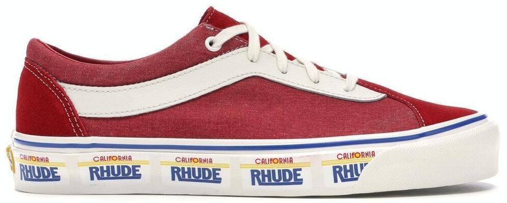Size 12 - VANS Bold Ni x Rhude Red 2019 for sale online | eBay