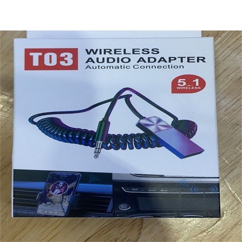 Wireless Handsfree Dongle Car USB Jack Audio Bluetooth USB To 3.5mm Aux Adapter - Zdjęcie 8 z 13