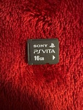  Gently Used  PS Vita Memory Card - 16 gb  OEM   Tested   Clean 