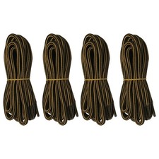 4pair 5mm Thick Heavy duty Round Hiking Work Boot Shoe laces Strings Replacement
