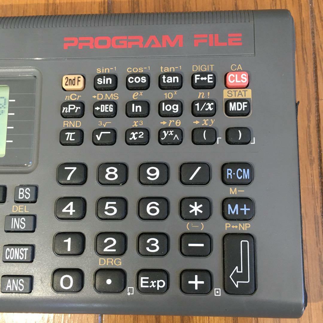 SHARP Pocket computer PC-E200 Scientific Function Calculator Used