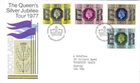 GB Comm/FDC  - Silver Jubilee - Visit of Queen to Edinburgh - 1977 (ROY128)