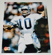JIM ZORN AUTOGRAPHED 8X10 COLOR PHOTO (SEATTLE SEAHAWKS) - BECKETT COA! 