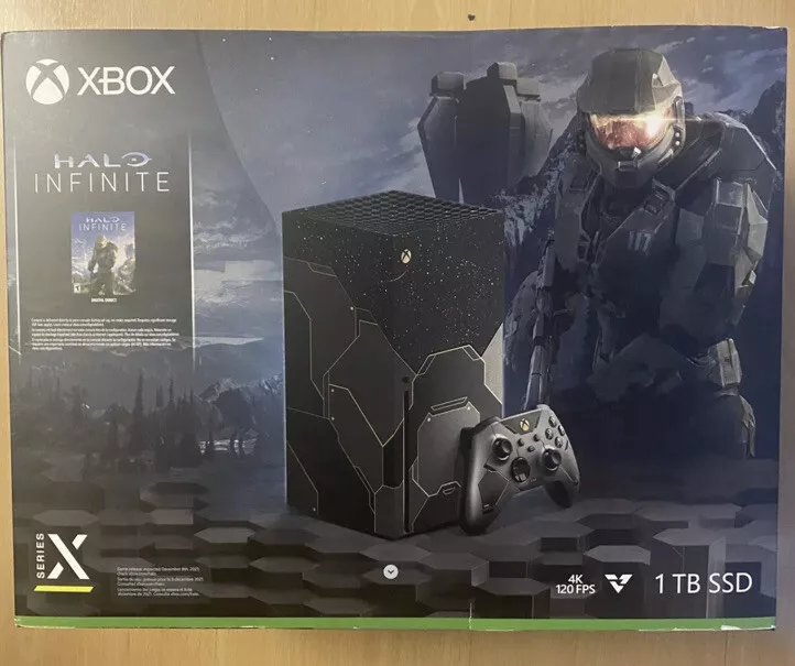 Microsoft Xbox Series X Halo Infinite Limited Edition Console Bundle  ✅OVERNIGHT!