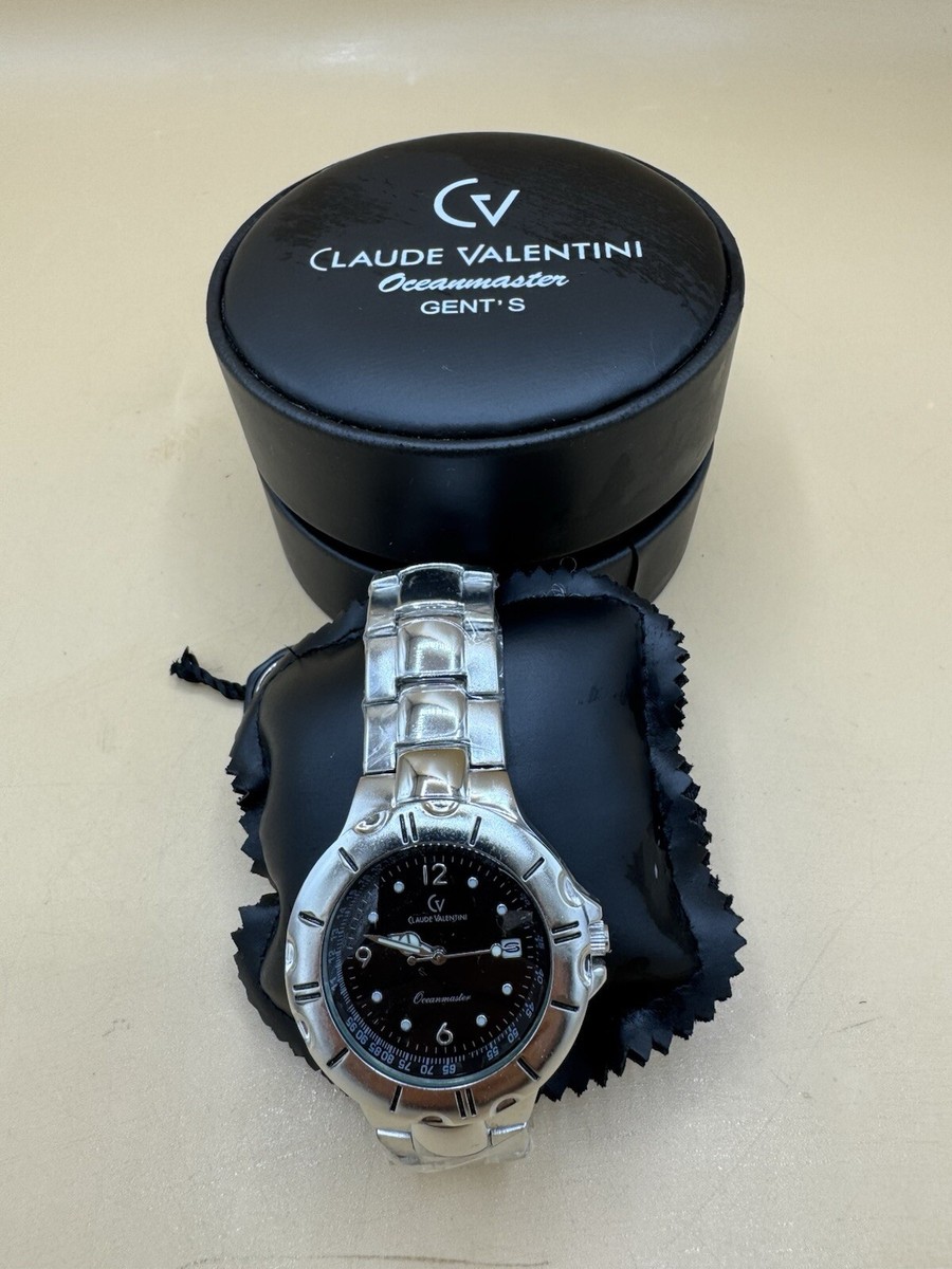 Claude Valentini Oceanmaster Gents Quartz Watch New